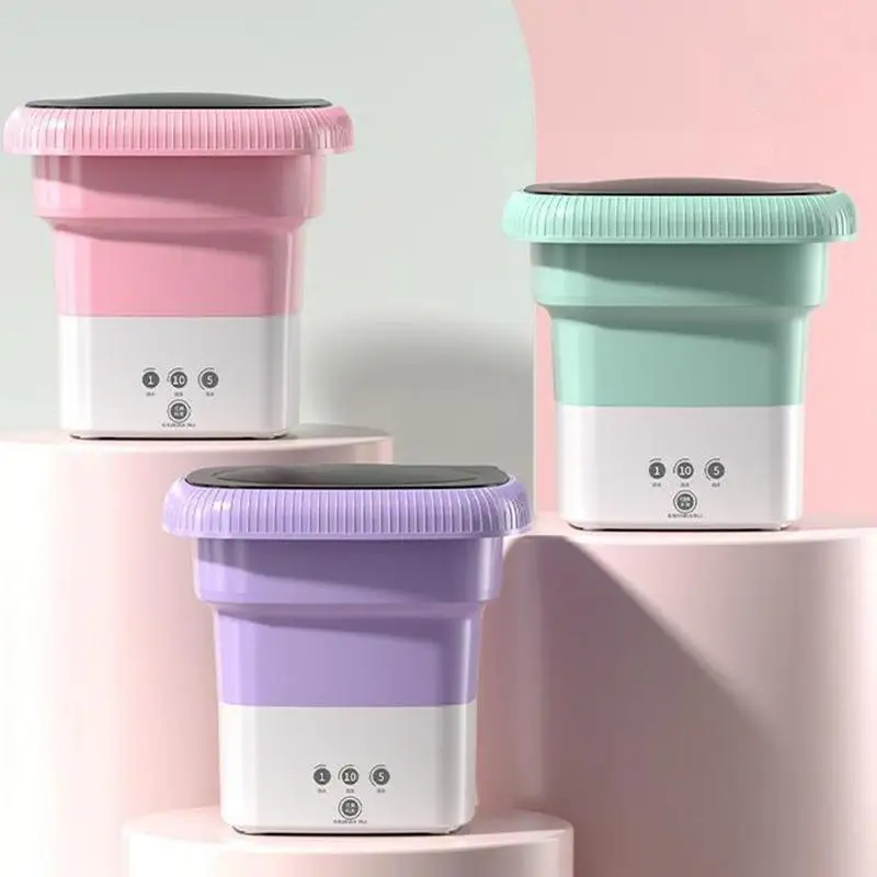 Mini Lavatrice Mini Lavatrice Pieghevole Personale Piccola Lavatrice Lavatrice Ad Ultrasuoni Per Le Vacanze