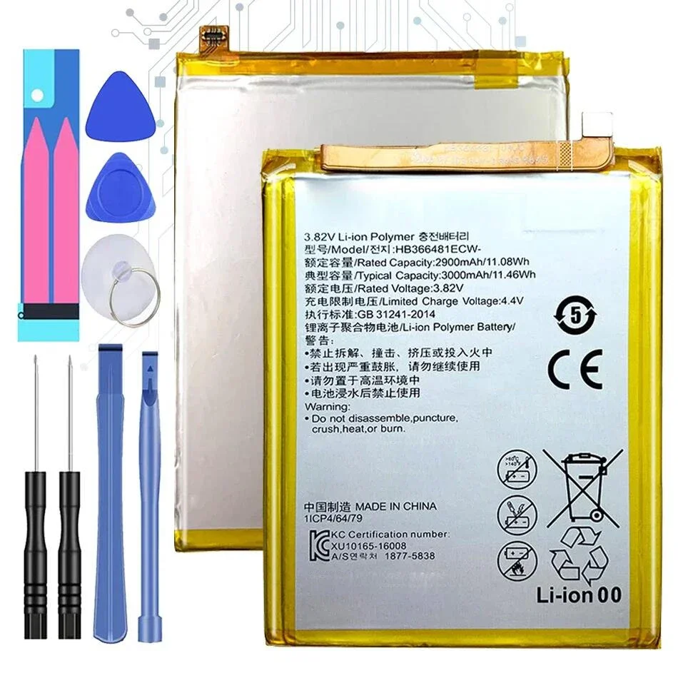 Batteria Muslimex Per Huawei P Smart 5.6 "Fig-Lx1 Fig-La1 Fig-Lx2 Fig-Lx3