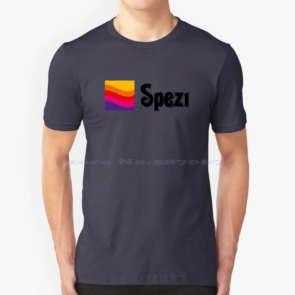 Drink Soda T Shirt 100% Cotone Tee Paulaner Spezi Cola Mix Soft Drink Germania