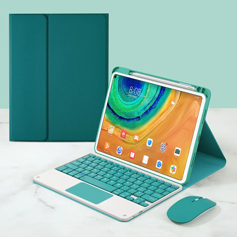 Custodia Intelligente Per Huawei Matepad Pro 10.8 Tablet Magnetico Copertura Tastiera Bluetooth Per Huawei Matepad Pro 10.8 Mrx-W09 Mrx-W19