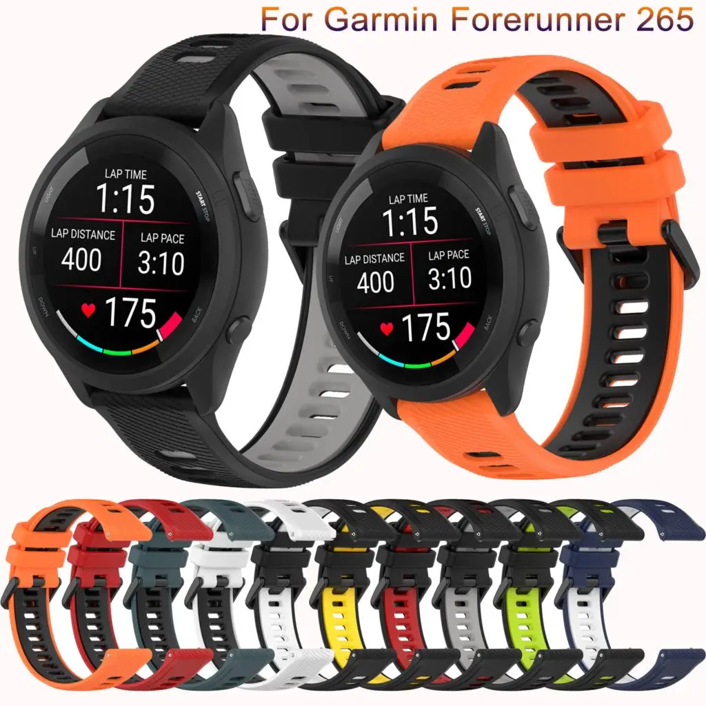 Cinturini Per Cinturino Per Garmin Forerunner 265 Braccialetto Originale Per Garmin Forerunner 265 255 Cinturino Di Ricambio Per Orologio Correa