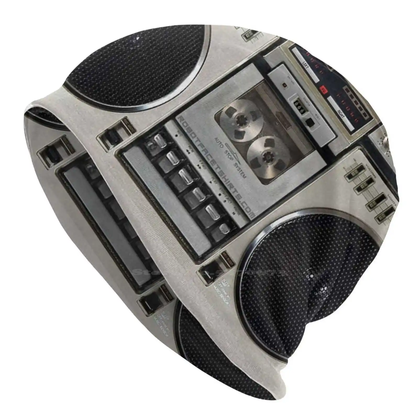 Vintage 80S Boombox Ghettoblaster Cappello Lavorato A Maglia Warm Beanie Outdoor Caps 1980S Boom Box Boombox Phone Camera Cassette Fixed Gear