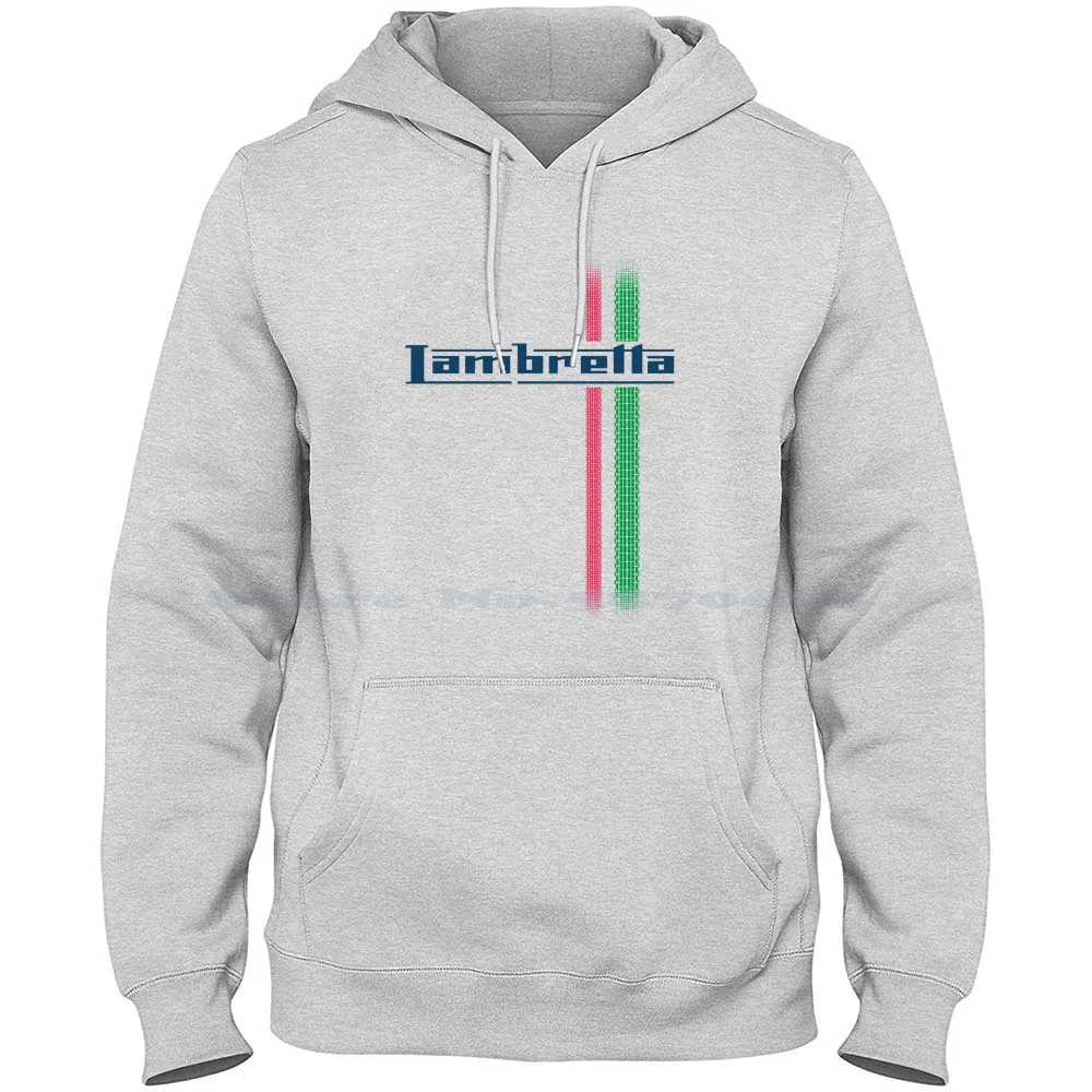 Lambretta Italia 100% Cotone Felpa Con Cappuccio Lambretta Italia Innocenti Scooter Italia