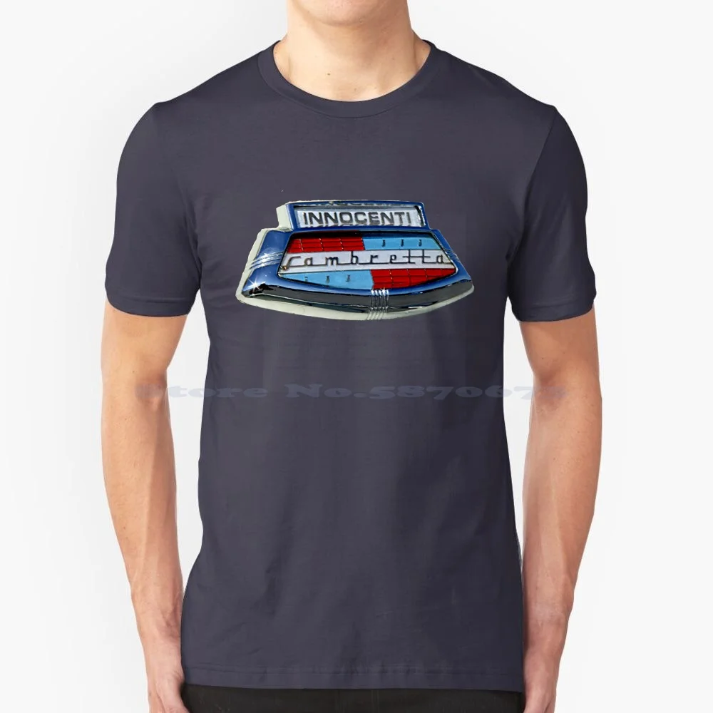 Innocenti T Shirt 100% Cotone Tee Scooter Lambretta Mods