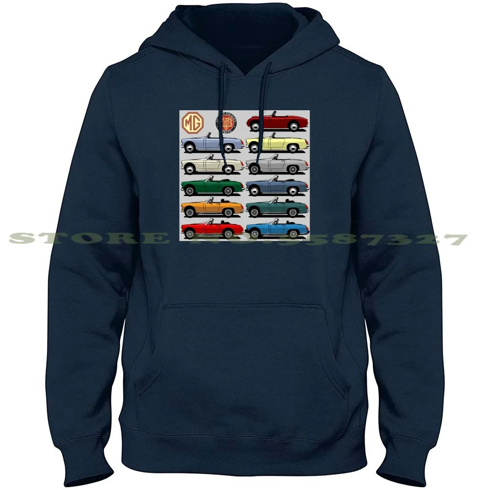 Sprite Midget Evolution Felpa Con Cappuccio A Maniche Lunghe Austin Healey Sprite Frogeye Bug Eye Mg Midget British Sportscar Car