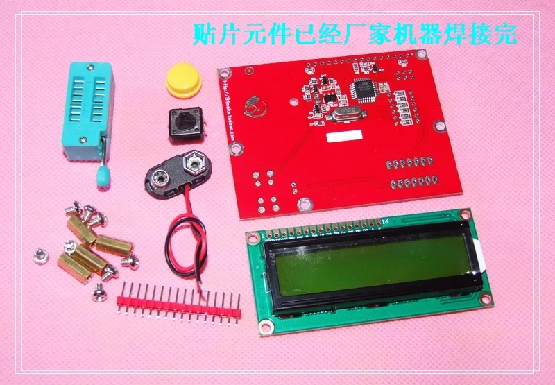 Kit Tester Transistor Avanzato Condensatore Diodo Scr Induttanza Transistor Mos Tube