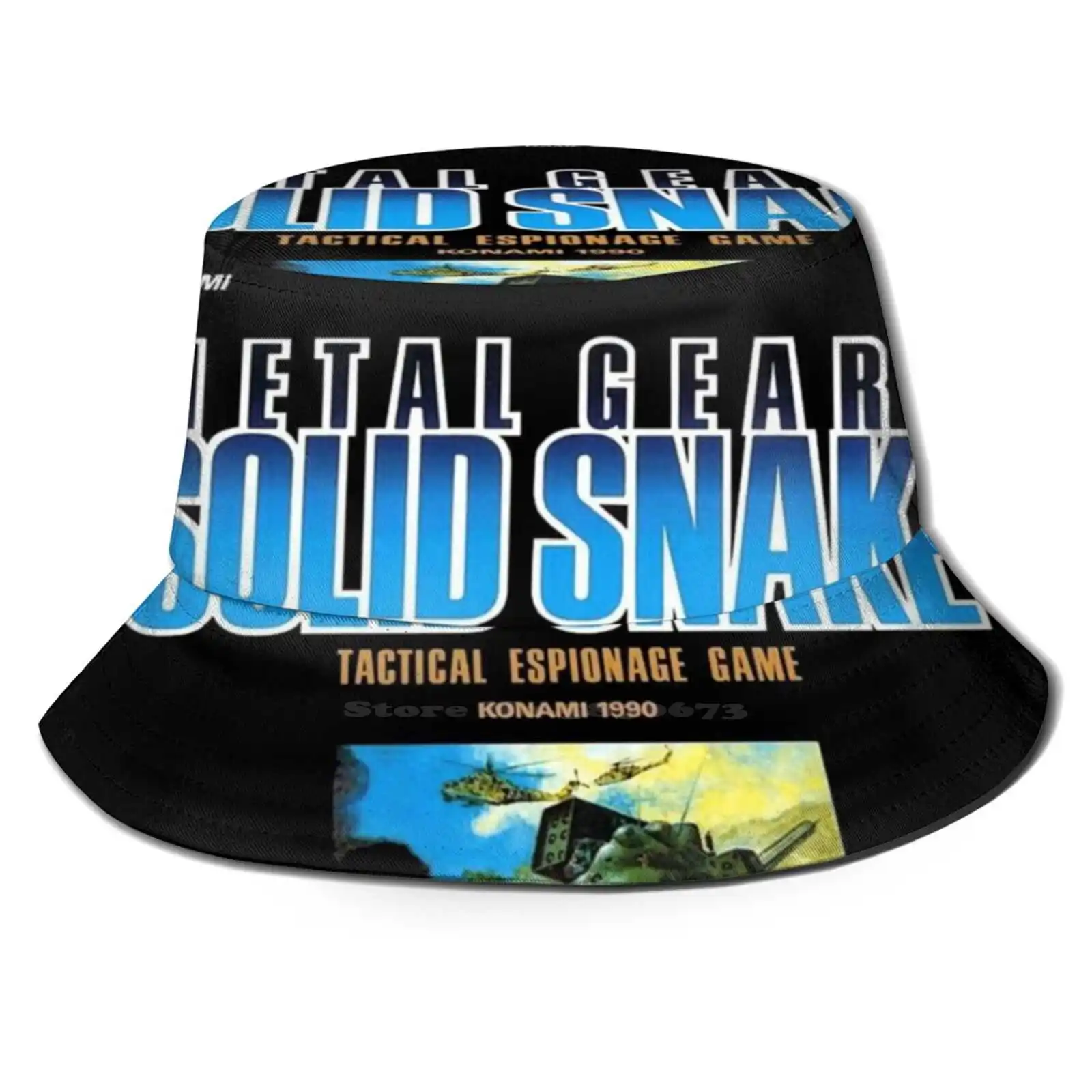 メタルギア 2 Solid Snake Pesca Caccia Arrampicata Cap Pescatore Cappelli Metal Gear Msx 80S 1980S Solid Snake Nascondere Kojima Nes Nintendo