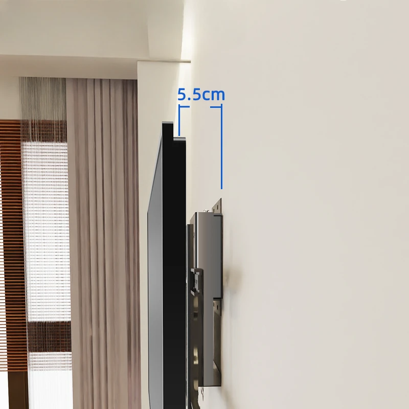 Schermo Orizzontale E Verticale Rotante Tv Hanger Mobile Live Broadcast Projection Videoconferenza 43/55/65 Pollici Wall