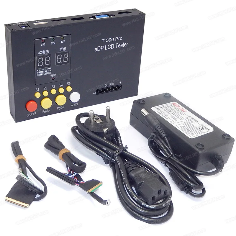 4K Tv T-300 Pro Edp Lcd Tester 55 Modelli Segnale 3840*2160 Lcd Led Screen Tester 4K Paneltester