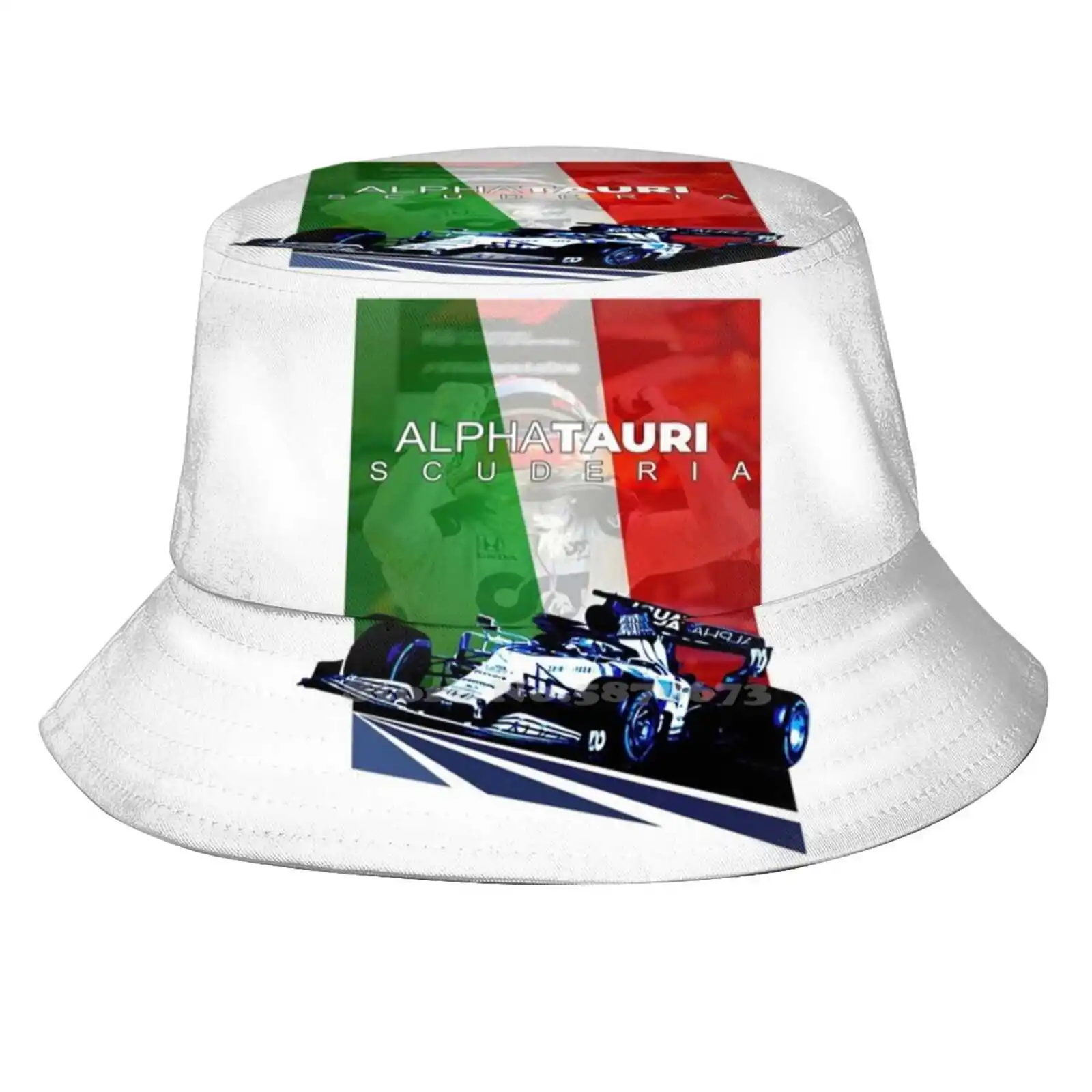 Alpha Tauri Cappello Da Pescatore Pieghevole Panama Cap Alpha Tauri Gasly Racing Alphatauro Pierre Gasly Motorsport Bull Rosso Pierre