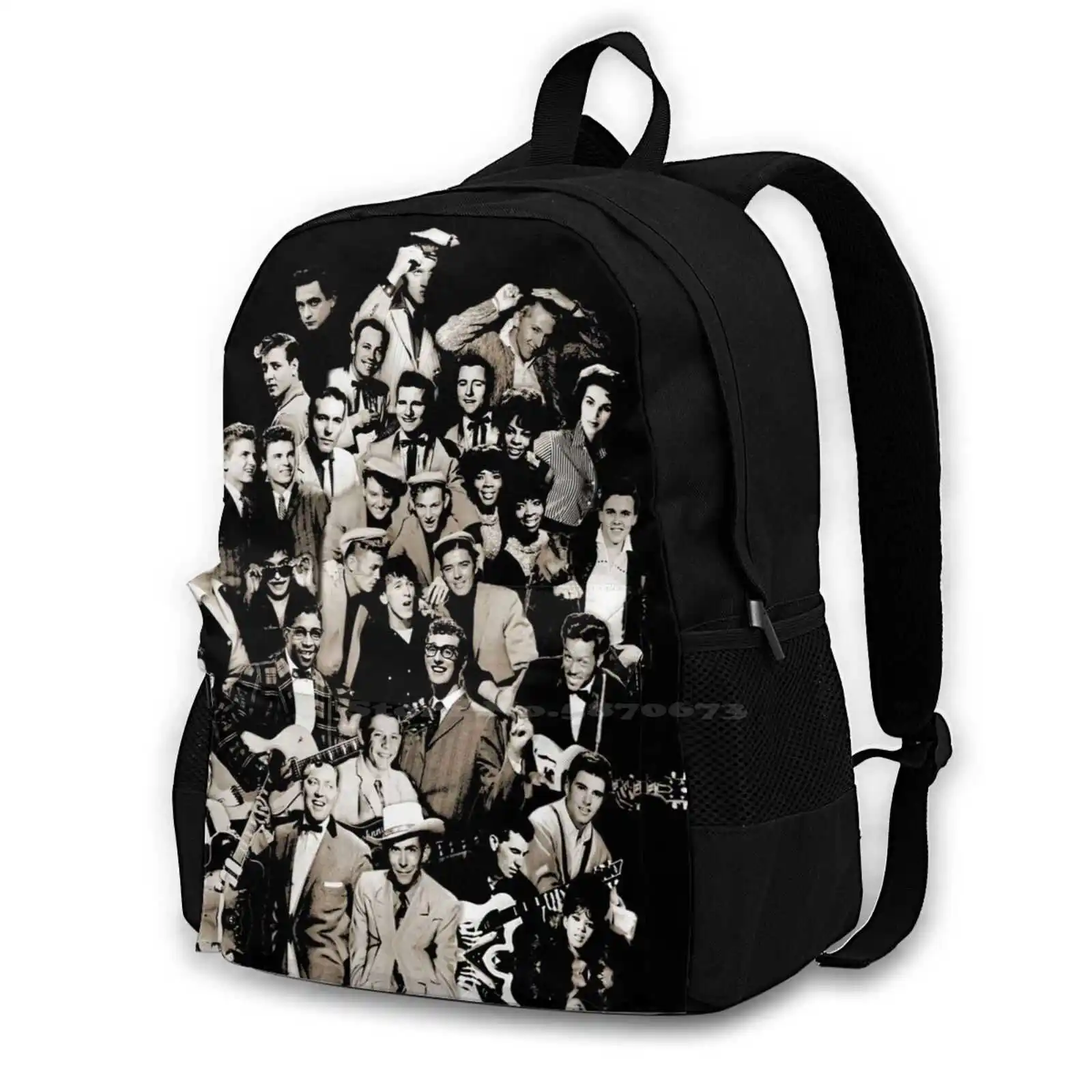 Best Years Travel Laptop Bagpack School Bags Years Rockers Teds Teddy Boy Vintage Anni '50 Anni '60 Anni '40 Anni '50 Fourties