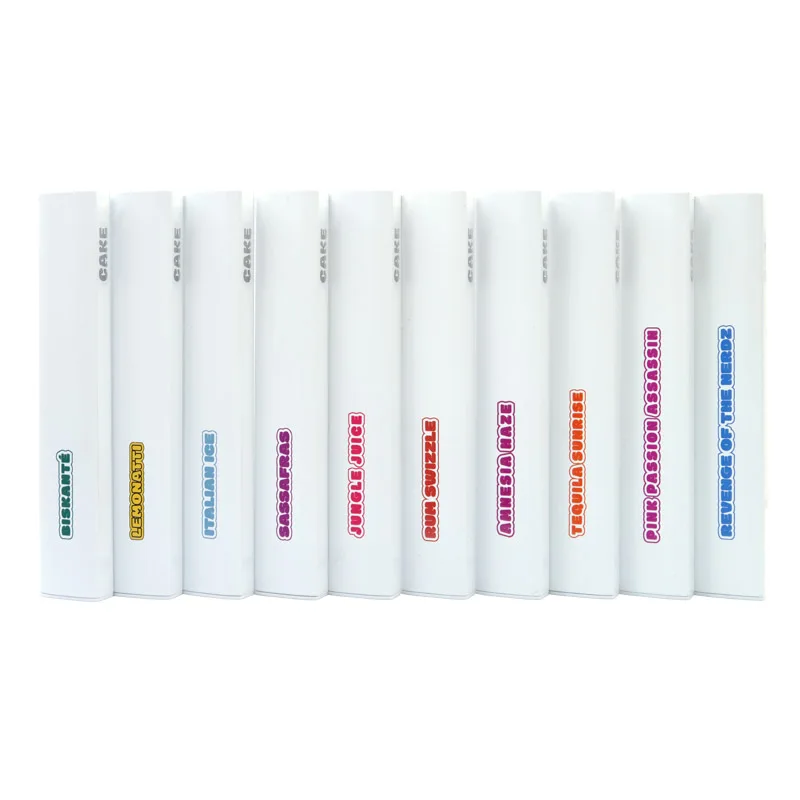 Customed Cake Vape Pen E Sigaretta 1Ml Capacità Vapes Cartucce Carrelli Vuoti 280Mah Batteria Dispositivo Ricaricabile Vaper Vaporizzatore