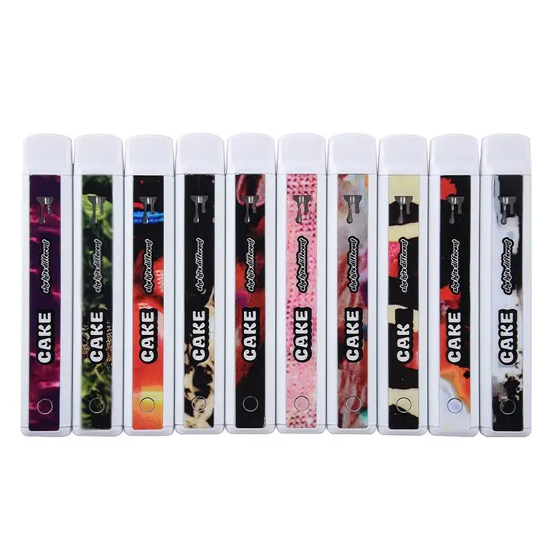 Cake Vape Pen E Sigaretta 1Ml Starter Kit Vapes Cartucce Carrelli Vuoti Dispositivo 280Mah Serbatoio Dispositivo Ricaricabile Vaper Vaporizzatore