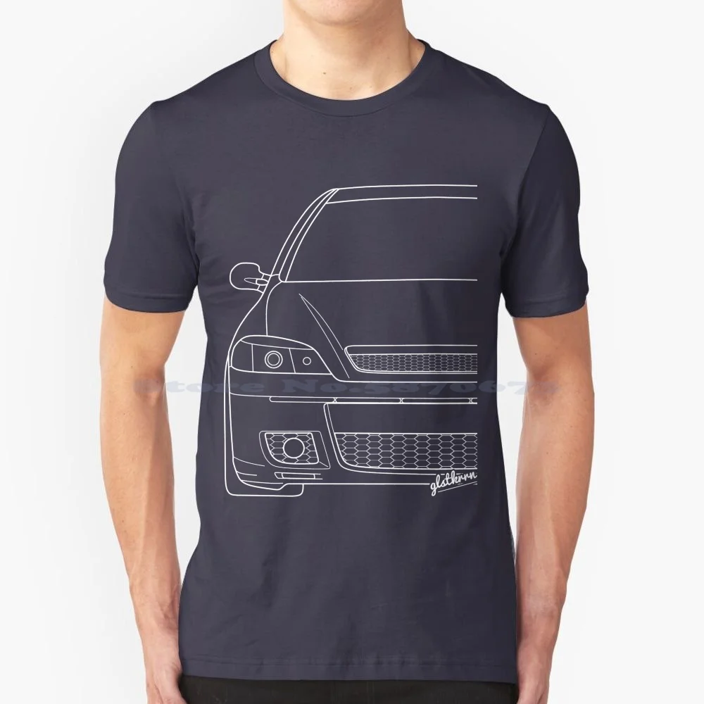 Astra G & Quot ; Silhouette Maglietta 100% Cotone Tee Opel Astra G Appassionato Opel Astra G Lover Opel Astra G Tuning