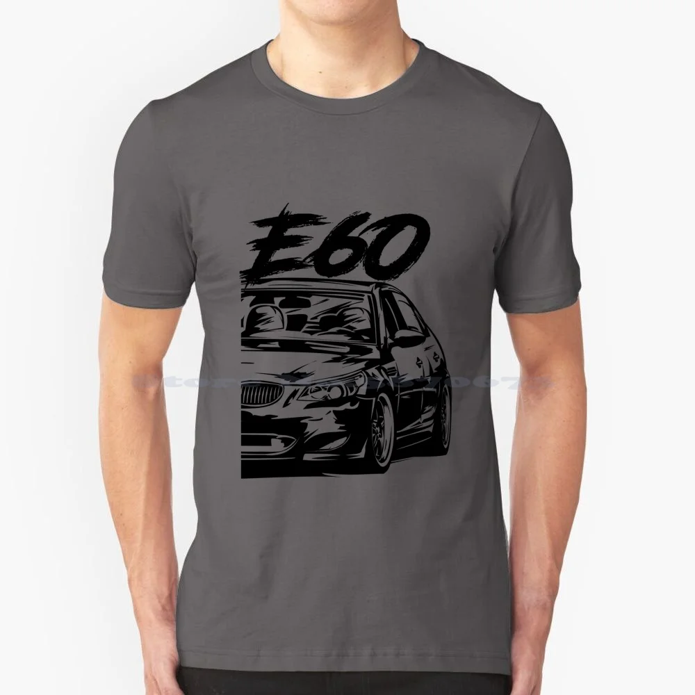 Maglietta E60 "Dirty Style" 100% Cotone Tee E60 Appassionato E60 Lover E60 Tuning Motore Bavarese Funziona Bimmer E60 Bimmer