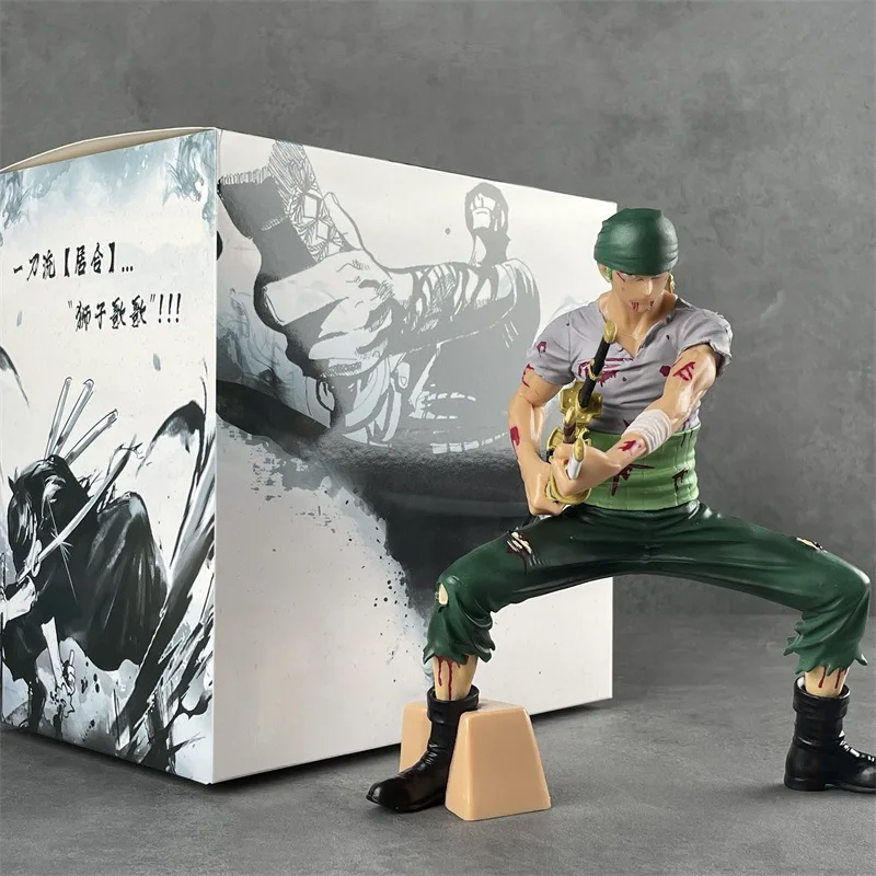 Anime One Piece Lion Song Sauron Second Gk One Knife Stream Sauron Model Ornament Statue Box Figure Regalo Di Compleanno Per Bambini