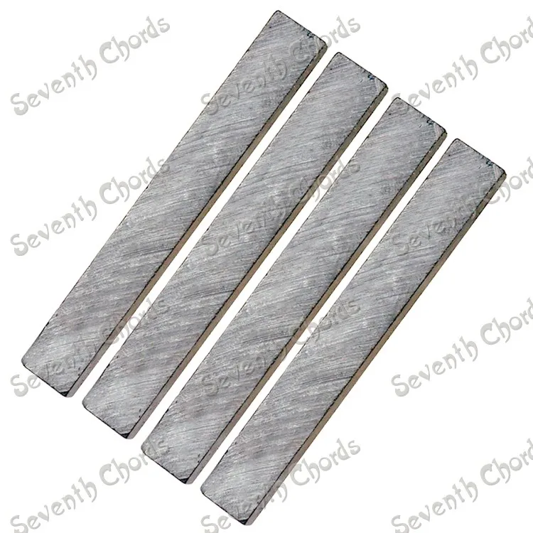 4 Pezzi 60Mm * 7.5Mm * 5Mm Mini Chitarra Elettrica Humbucker Pickup Bar Magnete Produzione Di Accessori
