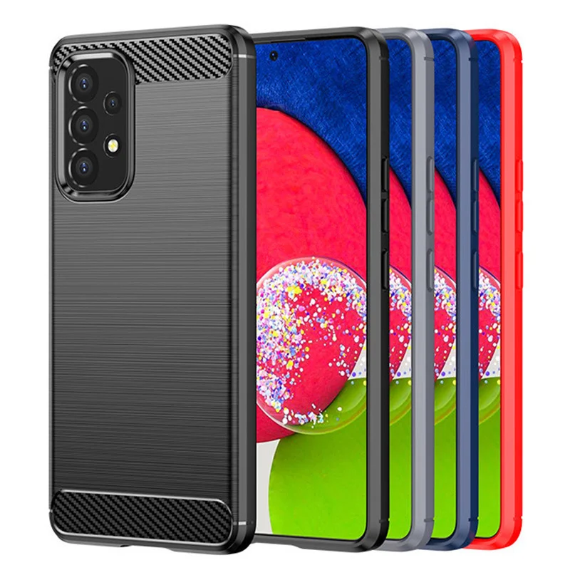 Per Samsung Galaxy A53 5G Custodia Per Samsung A53 A33 A73 A13 Cover Antiurto In Silicone Morbido Coque Protettivo Samsung A53 5G Fundas