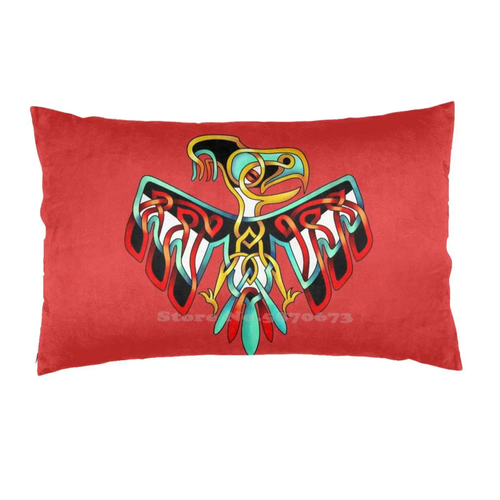 Incredibile Design Thunderbird Fashion Bed Federa Federa Thun Rd Bird Indian Canada Eagle Haida Retro Thun Rds Car Falcon