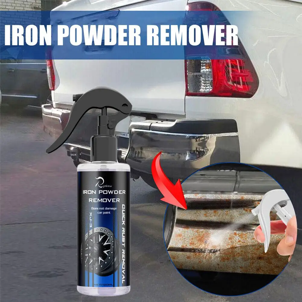 Spray Metal Surface Paint Iron Powder Remover Car Maintenance Cleaner Cleaner Antiruggine Iron Super Powder S7W3