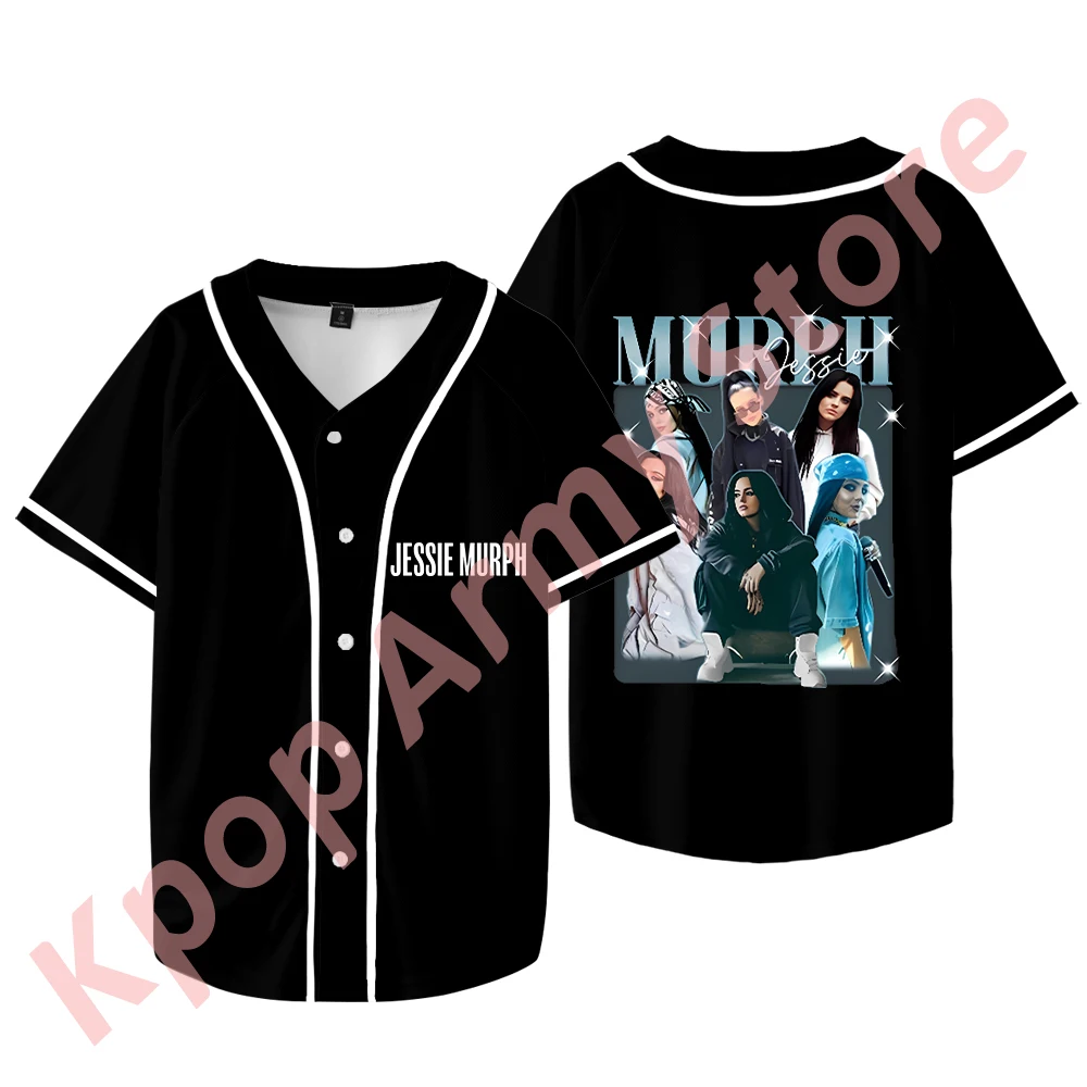 Jessie Murph Giacca Da Baseball Vintage The Sticks Tour Merch Donna Uomo Moda Casual Manica Corta Tee