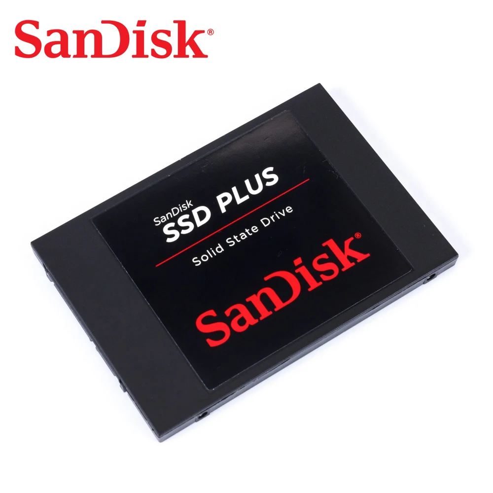 Sandisk Ssd Plus Disco Rigido Interno A Stato Solido 480Gb 240Gb 120Gb Sata Iii 2.5 "Disco A Stato Solido Per Notebook Ssd Nero
