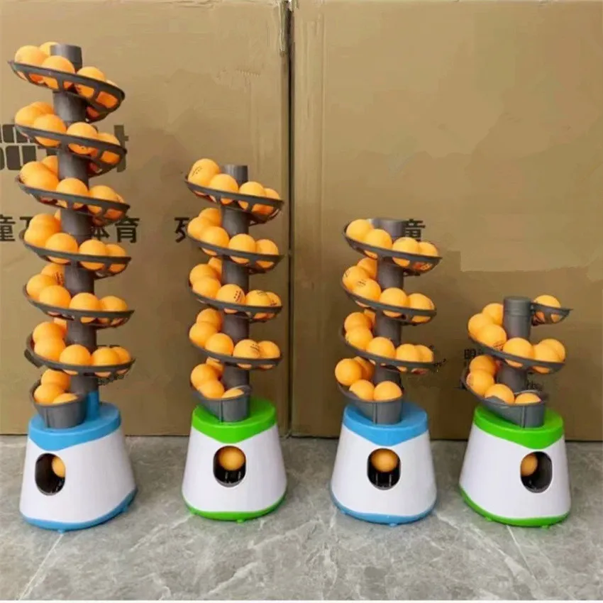Lanciatore Portatile Per Palline Da Ping Pong Automatico 4 * Aa Batteria Ping Pong Ball Robot Pitching Machine Trainer Per Bambini Adulti Miglior Rega
