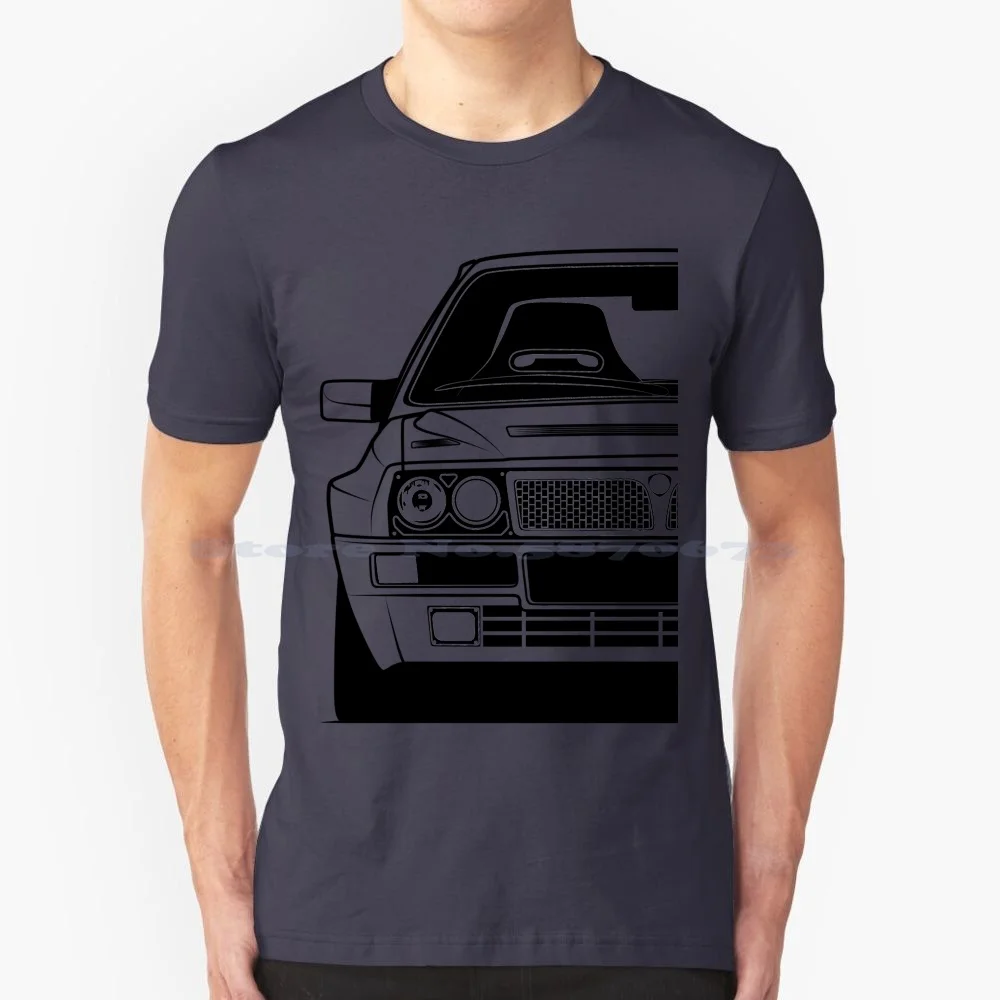 Lancia Delta Hf Integratore Best Shirt Design T Shirt 100% Cotone Tee Lancia Delta Hf Integrale Lancia Integrale Car World