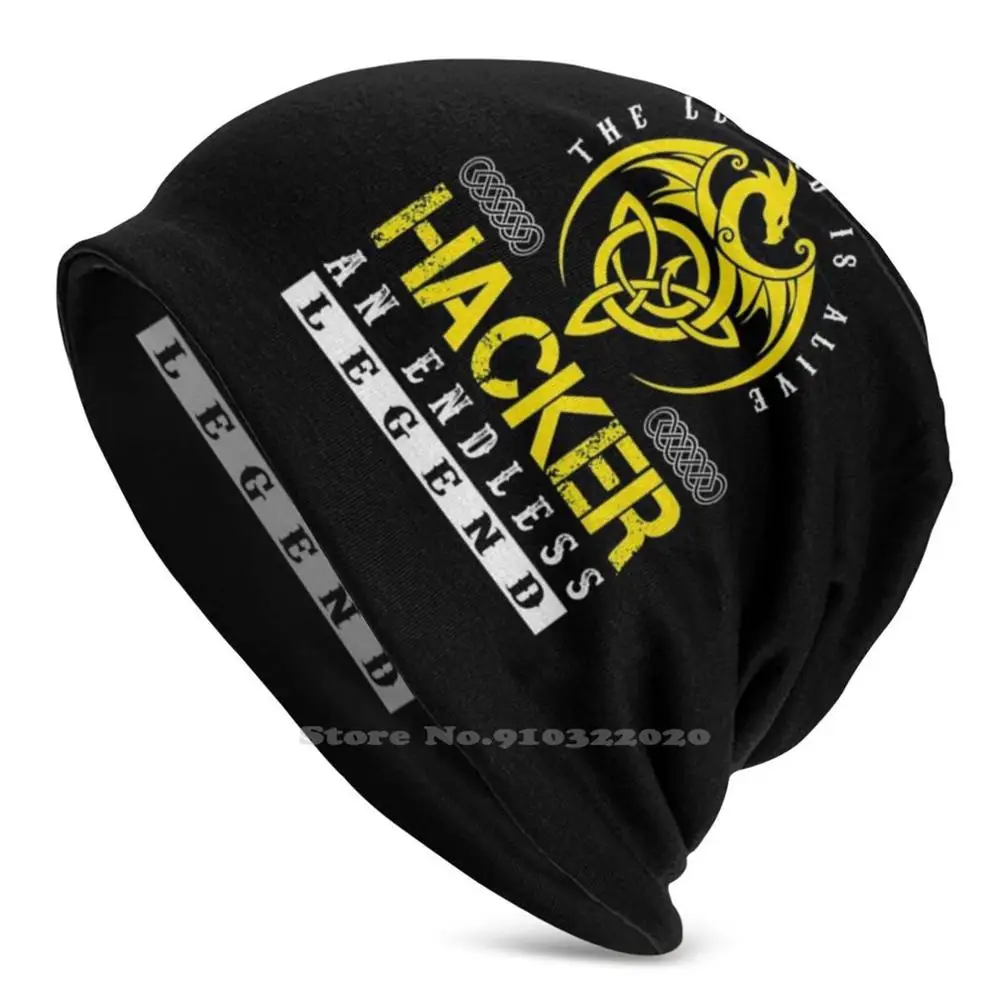 Legend Is Alive Hacker An Endless Legend Uomo Donna Bambino Berretti Cappelli Lavorati A Maglia Autunno Inverno Legend Is Alive Hacker An Endless