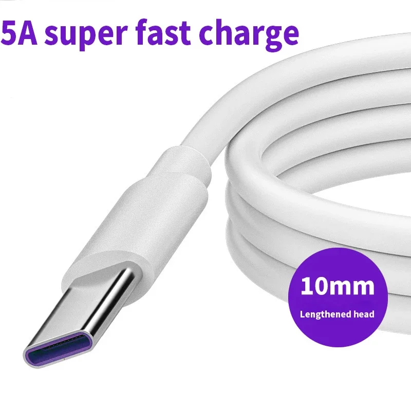 Connettore Da 10Mm Cavo Di Tipo C Extra Lungo Per Vivo Iqoo 11 Vivo Iqoo Neo7 Se Motorola Moto S30 Pro Motorola Edge S 5A Usb-C Cabel