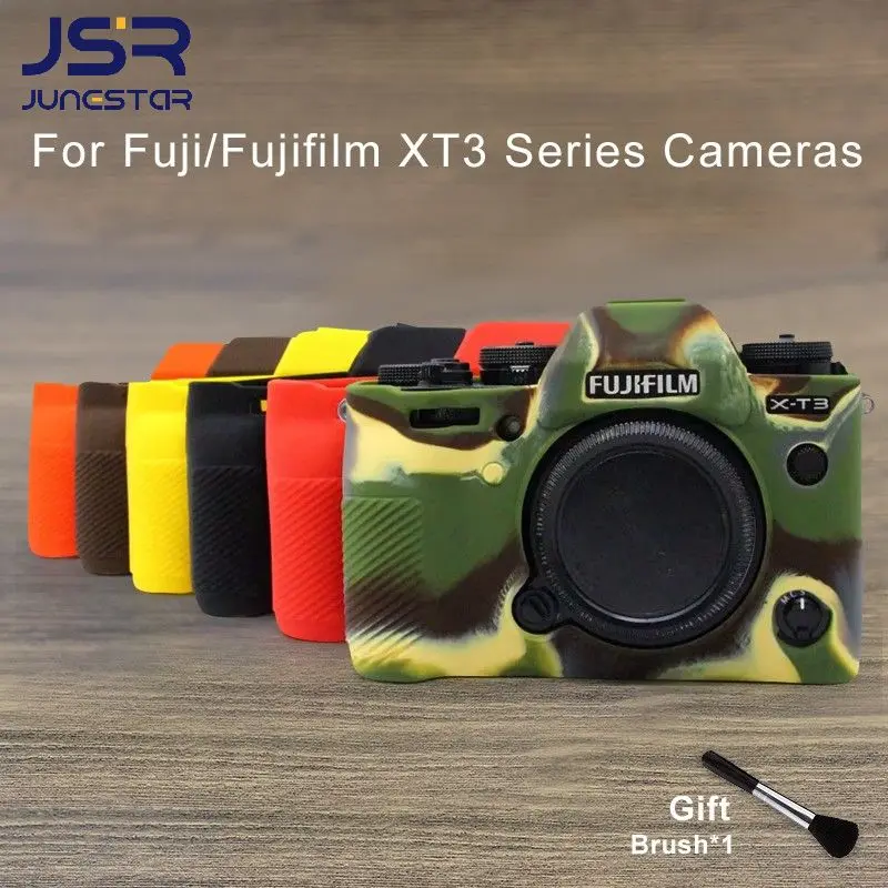 Custodia In Silicone Custodia In Gomma Per Fotocamera Per Fujifilm Xt3 Fuji X-T3 Cover Protettiva Per La Pelle Fujifilm X-T3 Fuji Xt3