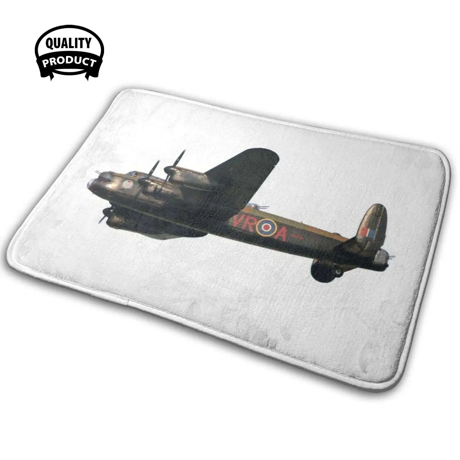 Bomber, Avro, Britannico, Sx, Union Jack, Ww11, Seconda Guerra Mondiale, Bomber Pesante Tappeto Antiscivolo Per Famiglie Soft House