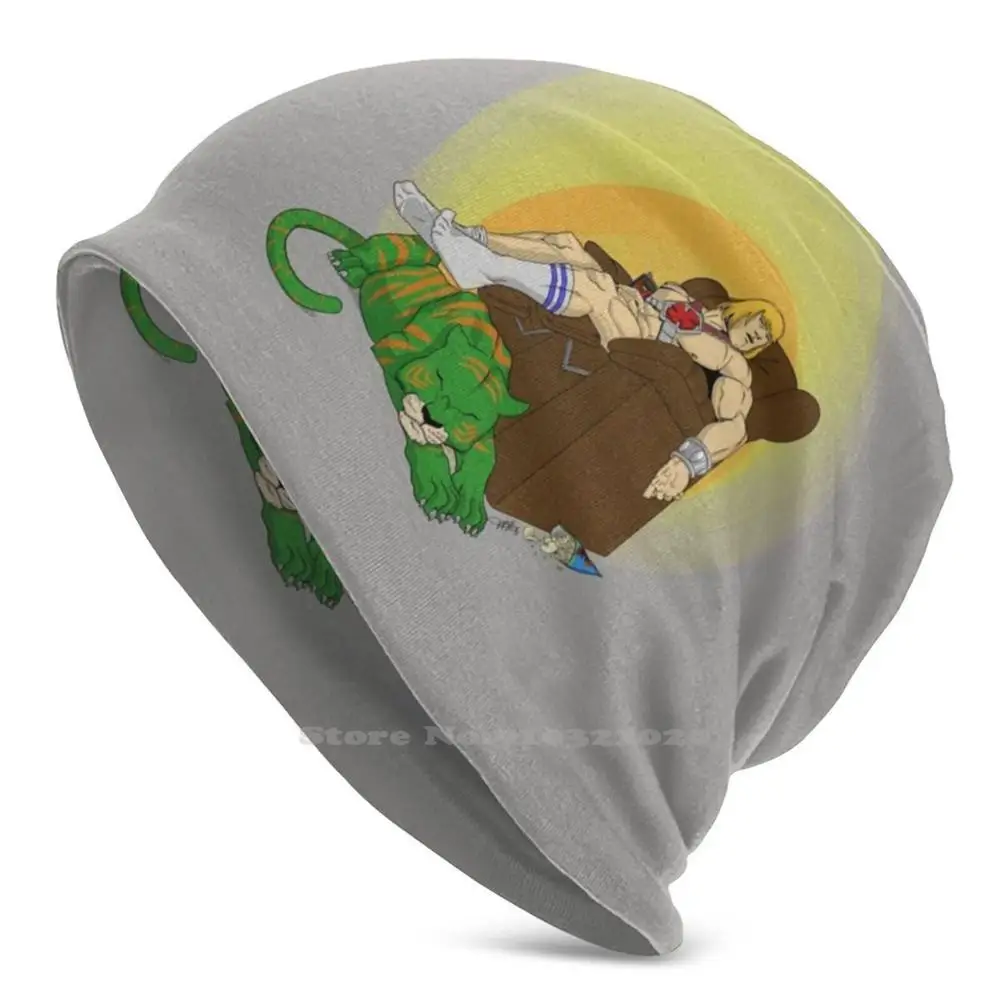 He Man And The Masters Of Nap Cap Outdoor Warm Sports Headgear Skullies Berretti He Man Masters Of The Universe Battle Cats