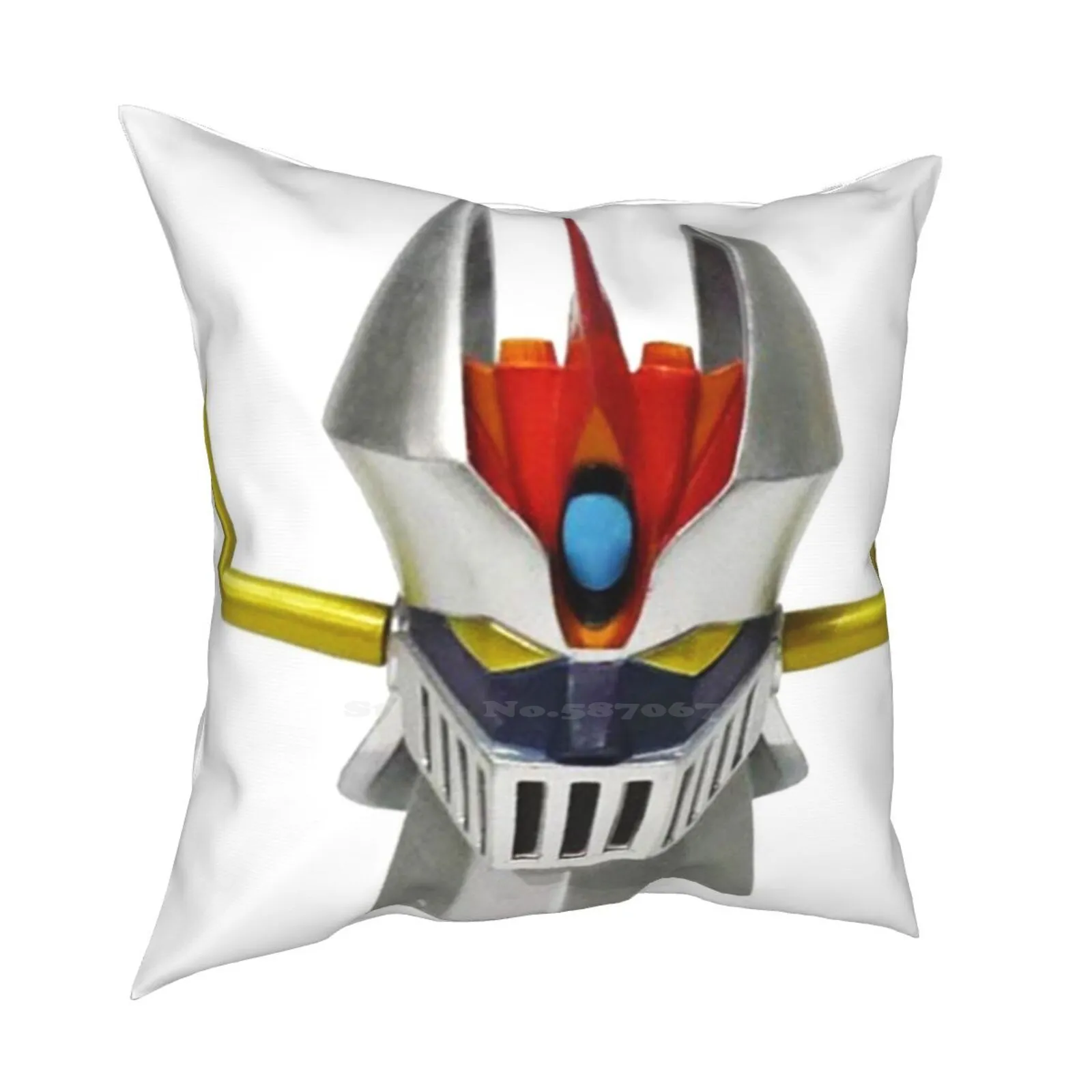 Great Face Fashion Sofa Throw Pillow Cover Federa Mazinga Jumbo Machinder Shogun Warrior Robot Toy Japanese Superhero Comic