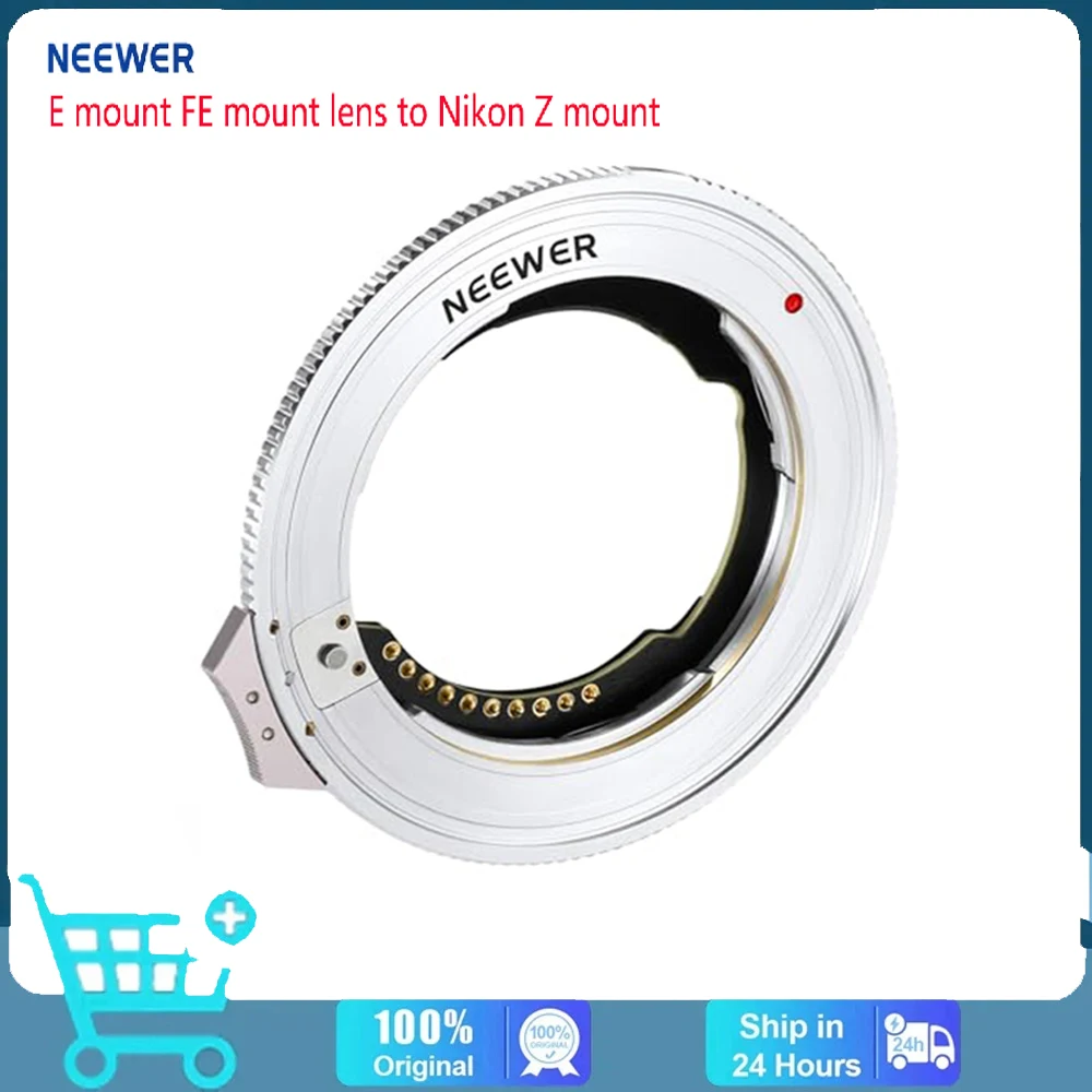 Neewer Nw-Etz Camera Autofocus Adapter Ring Per Fotocamere Nikon Z Mount Con Tamron Sony Sigma Zeiss Fe Mount E E Mount Lens
