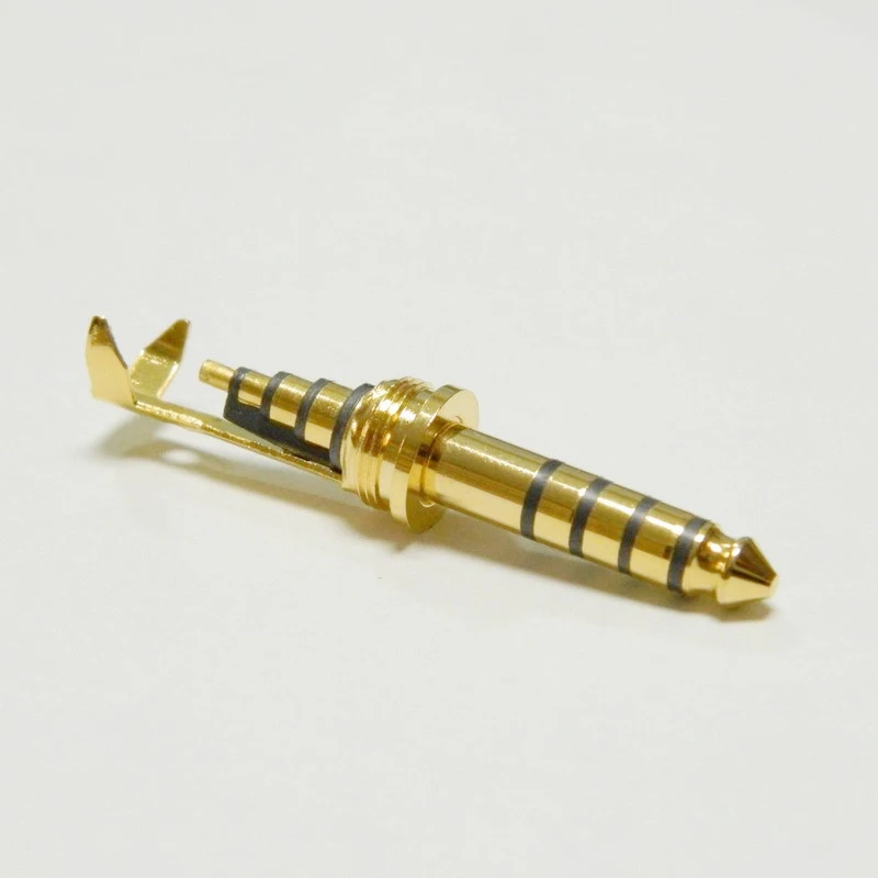 20Pcs 4.4Mm 5Pole Plug Headphone Earphone Diy Gold Plated 4.4 For Sony Pha-2A Ta-Zh1Es Nw-Wm1Z Nw-Wm1A Lcp Thermostability