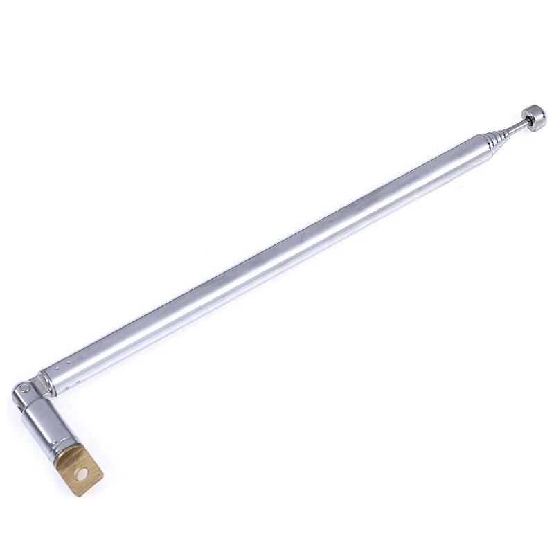 7 Sezioni Telescopiche Antenna Antenna Radio Tv Di Ricambio Strumento-Specifico Tv Accessori