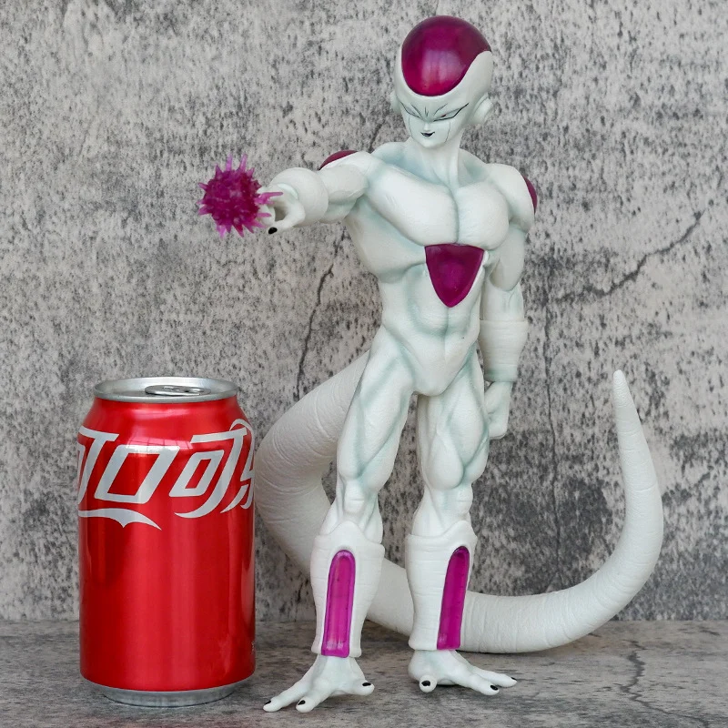 Anime Seven Dragon Ball Flisa King Lift Hand Hair Wave Cpr Flisa Standing Statue Action Figure Room Decoration Kids Toy Gifts