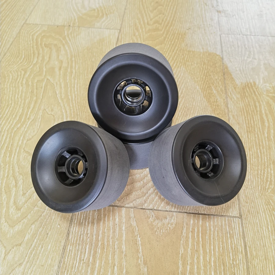Longboard Black Skateboard Wheels 97*52Mm Shr-82A, 100*58Mm Shr-78A, 90% Rebound 97Mm Electric Longboard Wheel Superficie Lapidata