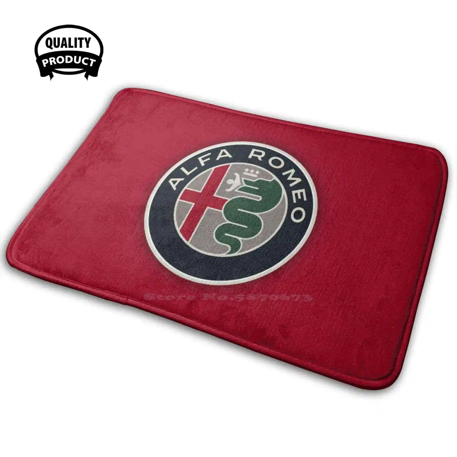 Alfa Romeo Logo Design 3D Articoli Per La Casa Tappeto Tappeto Tappeto Cuscino Alfa Alfa Romeo Alfa Romeo Alfa Logo Alfa Quadrifoglio Giulia