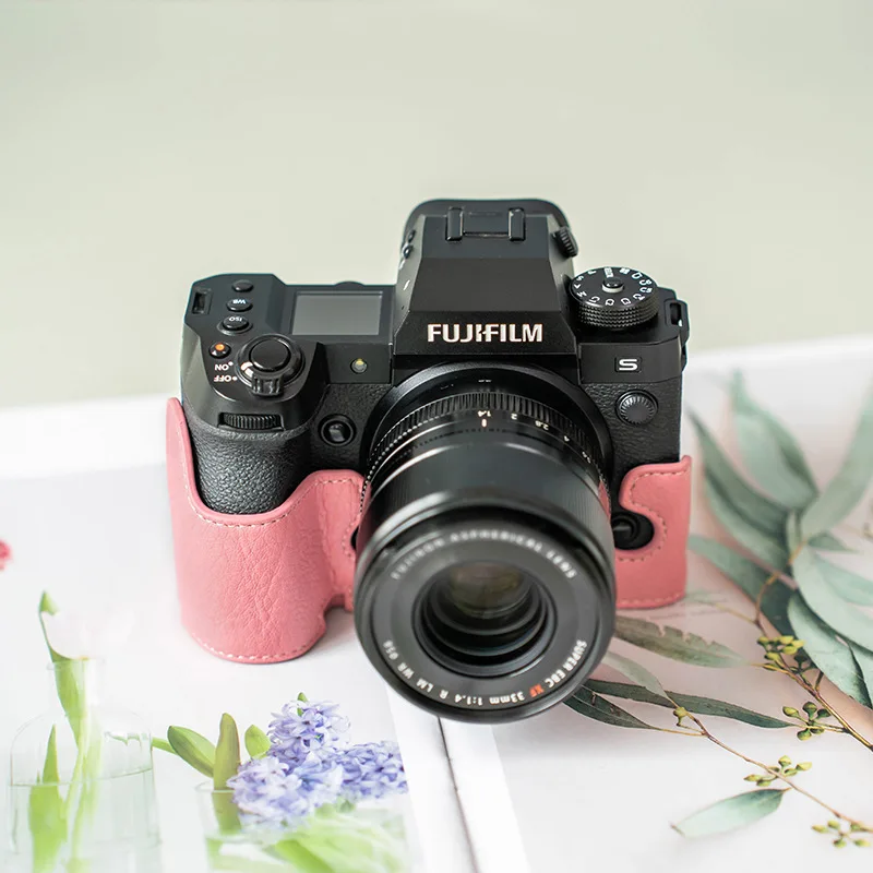 Applicabile Alla Custodia Protettiva Fuji Xh2 Custodia In Pu Xh2 Borsa Per Fotocamera Xt5 Fotocamera Mirrorless Accessori Base In Pu