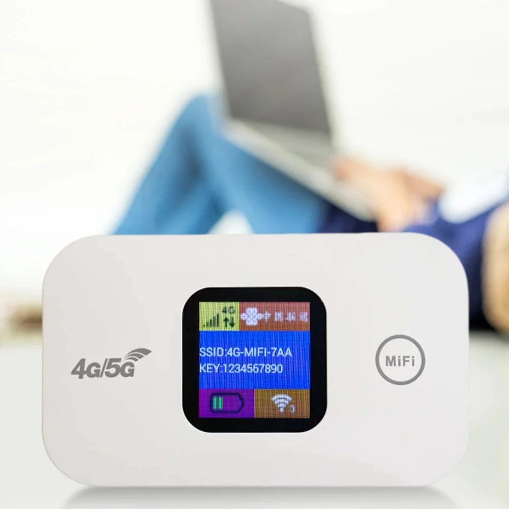 H807 4G Lte Router Wireless Wifi Modem Portatile Mini Outdoor Hotspot Pocket Mifi 150Mbps Sim Card Slot Repeater 2100Mah