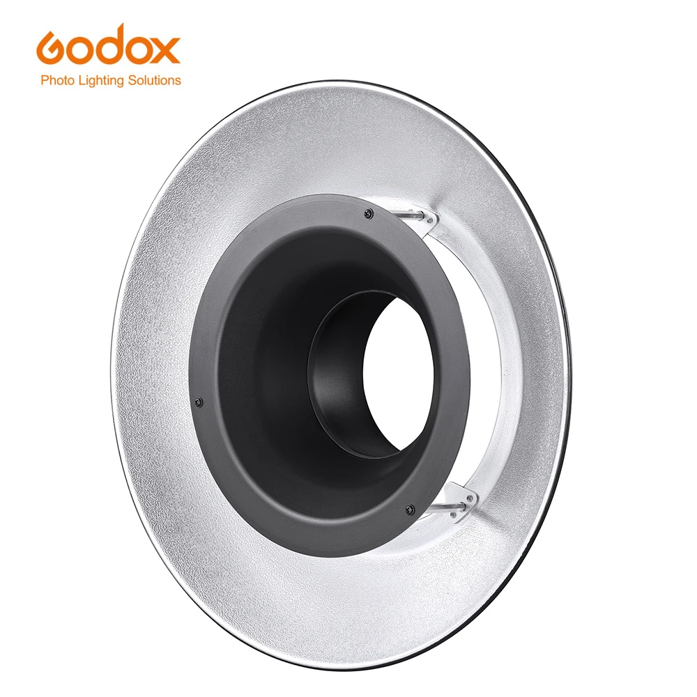 Riflettore Godox Rft-25S Con Interno In Argento Per Testa Flash Ad Anello Godox R200