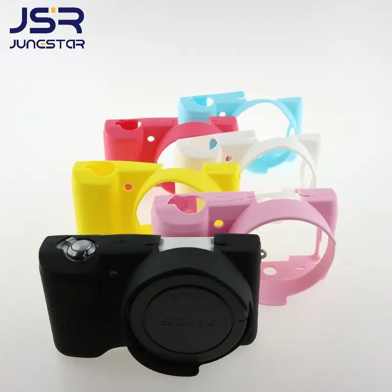Custodia Morbida In Silicone Per Sony A5100 A5000 Dslr Custodia Protettiva Per Sony Alpha A5100 A5000 Accessori Per Borse Per Fotocamera Da 16-50Mm