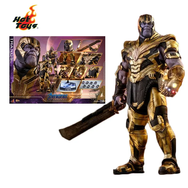 In Magazzino 100% Originale Hottoys Mms529 Thanos Avengers Endgame 1/6 Movie Character Model Art Collection Toy Gift 30Cm