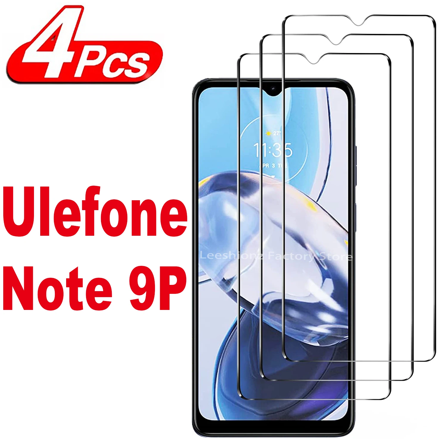 Vetro Proteggi Schermo 2/4 Pezzi Per Pellicola In Vetro Temperato Ulefone Note 9P