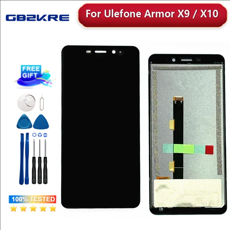 100% Nuovo Originale Per Ulefone Armor X9 X10 X10 Pro Armor X11 X11Pro Lcd Screen Assembly Display Screen Module Sostituzione