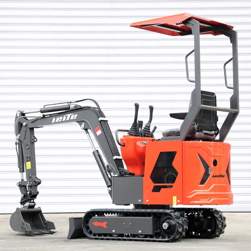 Cina 1 Tonnellata 2Ton Micro Escavatore Domestico Prezzo Economico Piccoli Mini Escavatori Bagger Per Uso Domestico Con Cabina Personalizzata