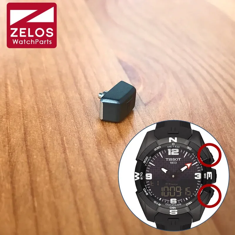 T091.420 Pulsante Orologio Per Ts Tissot T-Touch Expert Solar Orologio Da Uomo Pusher Parti Strumenti