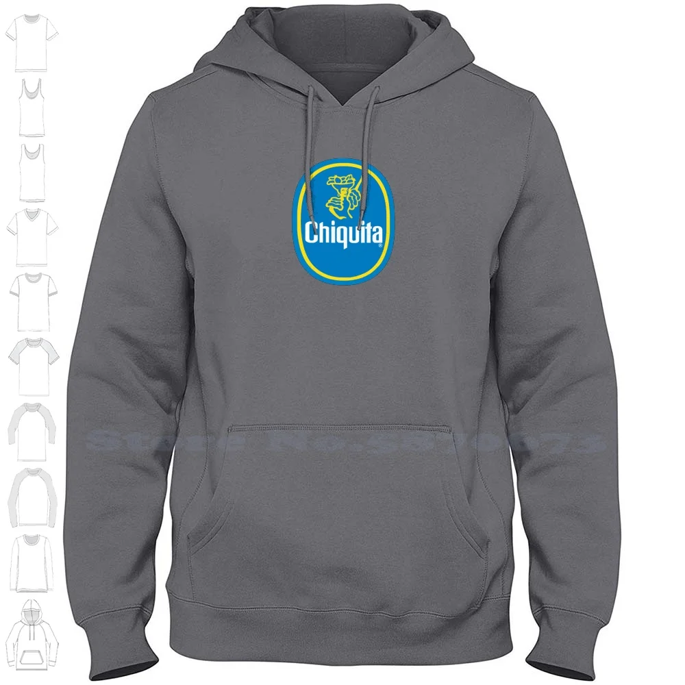 La Migliore Vendita-Chiquita Felpa Con Cappuccio Manica Lunga Banana Chiquita Frutta Divertente Carino Cibo Giallo Spagnolo Banane Vintage